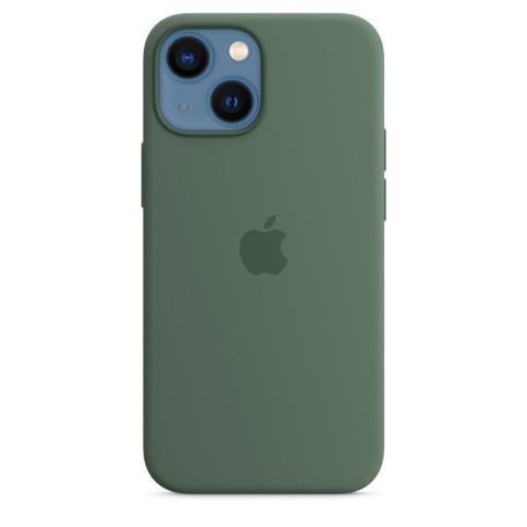 Чехол LUX Silicone Case для iPhone 13 Eucalyptus with MagSafe